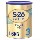 S26 PROGRESS GOLD BABY MILK POWDER (3) 1600 GM 6 C